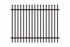 PUNCHED & CRIMPED TOP SECURITY FENCE PANELS