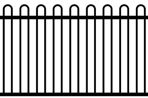 LOOP TOP FENCE PANEL- 1200 x 2400mm