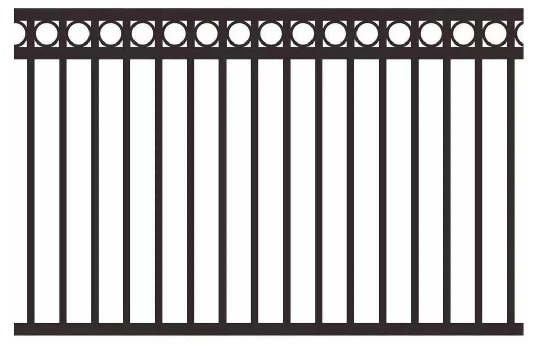 RING TOP FENCE PANEL- 1200x2400mm