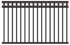 RING TOP FENCE PANEL- 1200x2400mm