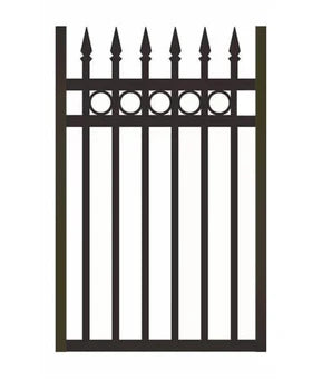 RING & SPEAR SWING GATE
