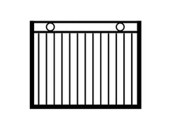 INTERMITTENT RING SWING GATE