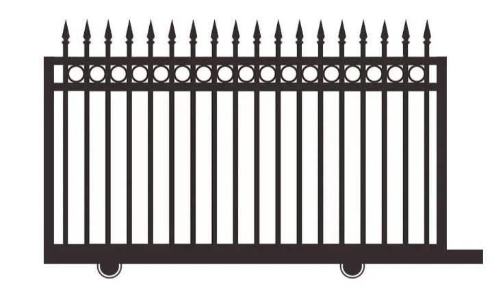 RING & SPEAR SLIDING GATE
