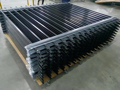 PUNCHED & CRIMPED TOP SECURITY FENCE PANELS