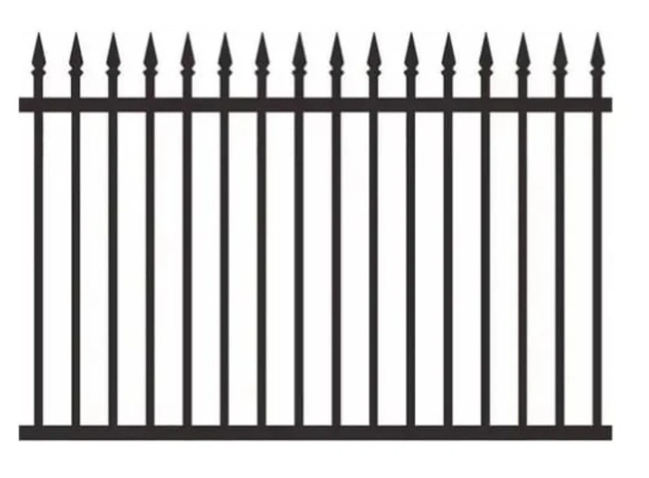 INDUSTRIAL SPEAR TOP FENCE PANELS- 2100x2400mm